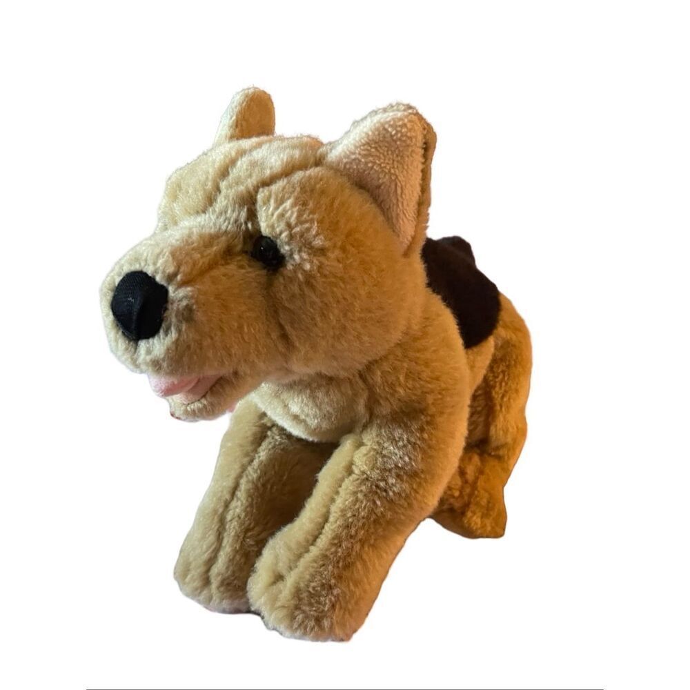 Animal Alley Toys "R" Us Tan Black German Shepherd Dog Plush Toy Stuffed Animal